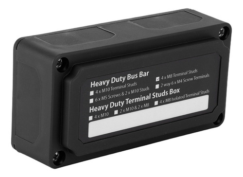Rv Heavy Duty Bus Bar Caja De Distribución De Alimentación D