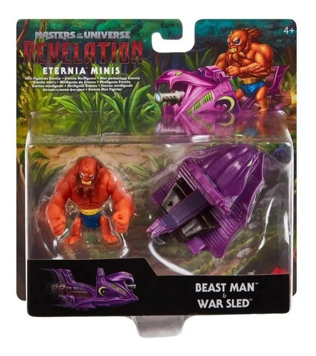 Trineo de guerra Masters Of The Universe Mini Eternia Beast Man E