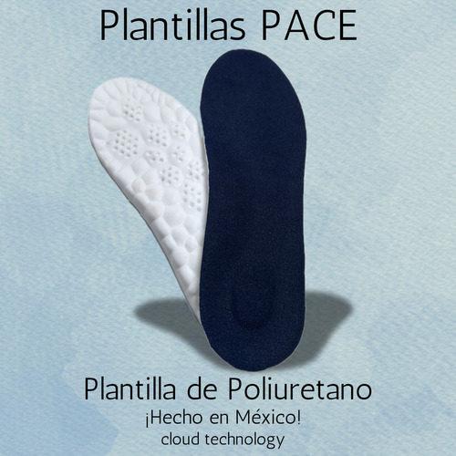 Plantilla De Alto Comfort - Cloud Technology- P.u. Inyectado