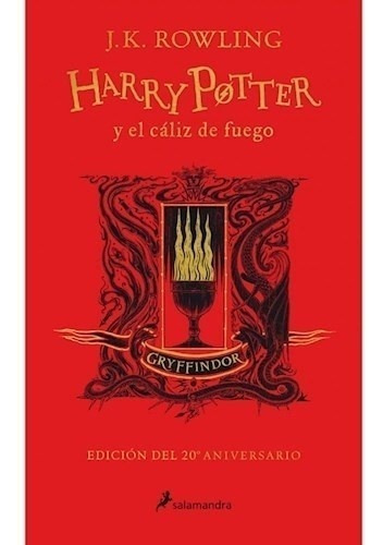 Hp4-caliz De Fuego (td)(20aniv.gry)(cs) - Rowling, J. K.
