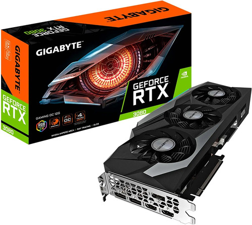 Gigabyte Tarjeta Gráfica Geforce Rtx 3080 Gaming Oc 12gb