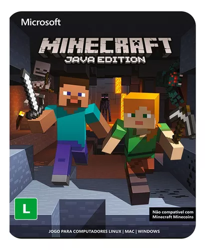 Minecraft (Cartão de Ativação Original) - PC