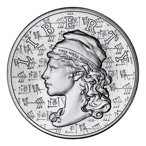 2 Onzas De Plata 2022 The Awakening Liberty
