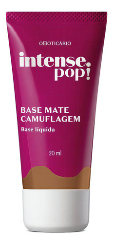 O Boticário Intense Pop Base Líquida Cor 260 20ml