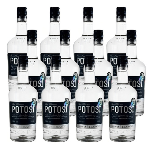 Ron Potosí Blanco 750 Ml (12 Pack)