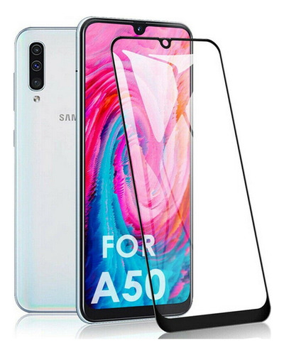 Mica Cristal Glass Templado 9d  Para Galaxy A30 A50 A20 A30s