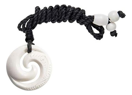 81st Generation Collar Doble Koru De Hueso Para Hombre Con G