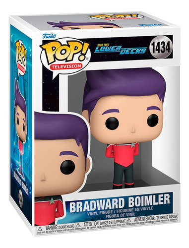 Figura Brad Boimler Star Trek Pop! Vinyl 1434 Funko