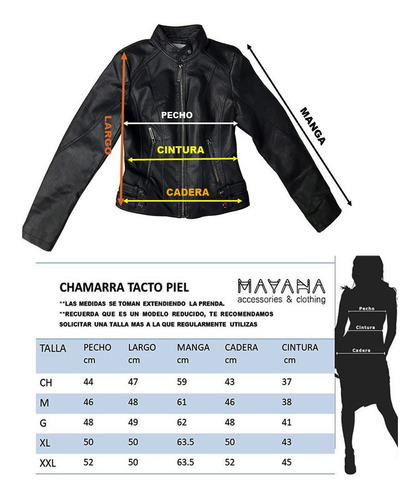 Imagen 10 de 10 de Chamarra Vinipiel Biker Dama