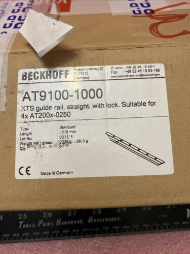 Beckhoff At9100-1000 Xts Guide Rail Straight With Lock Wwx