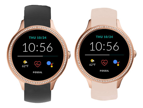 Correa Repuesto Silicona Para Fossil Women Gen 5e Reloj 2