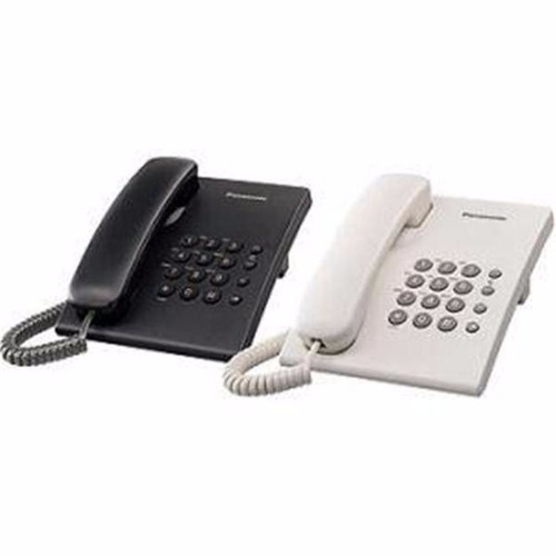 Teléfono Panasonic Kx-ts500 Negro Y Blanco