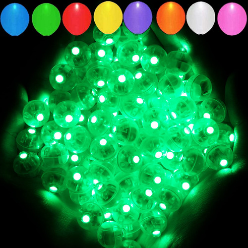 Aogist 100 Luces De Globo Verde, Mini Bola Impermeable De La