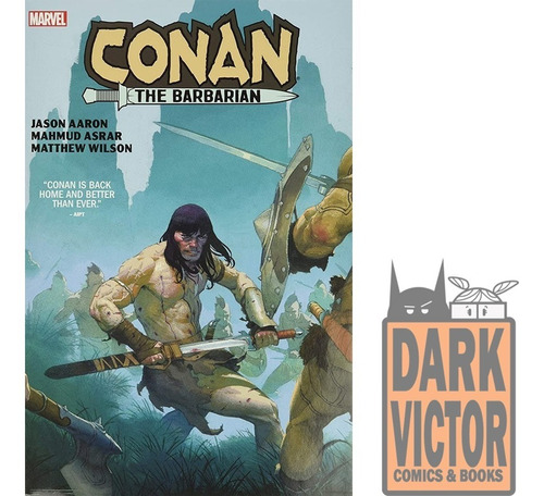 Conan The Barbarian By Jason Aaron Ingles En Stock
