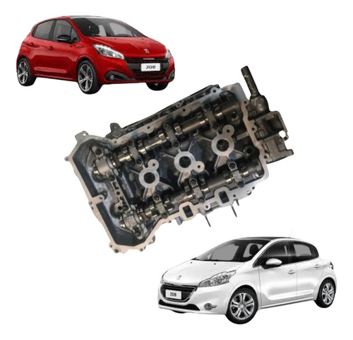Cabeçote Peugeot 208 C3 1.2 Vti 3cc Original