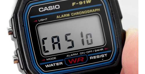 Reloj De Pulsera Casio Digital Collection F-91w Unisex