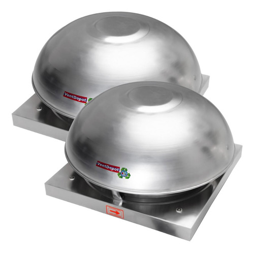 Extractor Hongo Para Negocio, Mxmub-002, 2pzas, Aspas Ø9 , 7