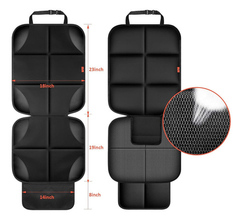 Respaldo Funda Cubre Asiento Auto Suv Acolchado