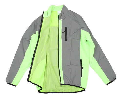 Chaqueta Reflectante Impermeable A Prueba De Viento Transpir