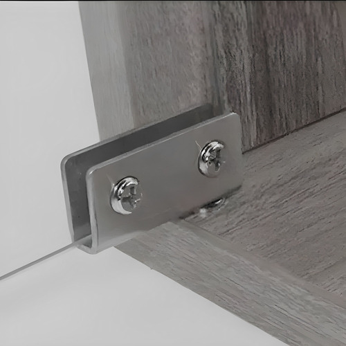 Kit 50 Pares Mini Dobradiça Vitrine Rack 4 A 8mm Fecho Vidro