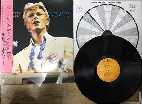 David Bowie Golden Years Vinilo Japones Obi Musicovinyl