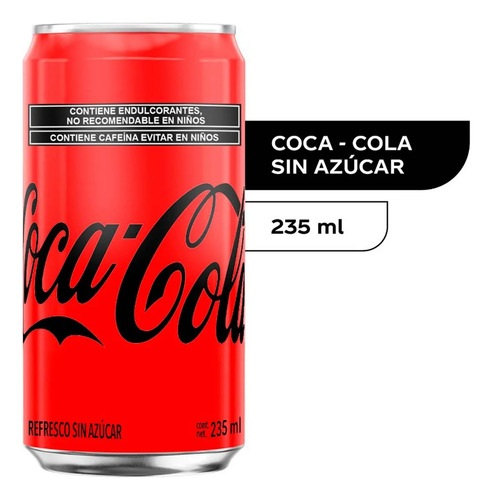 Refresco Coca-cola Sin AzĂșcar 8 Pack 235ml