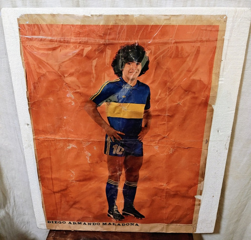 Póster Maradona Año 1981 Maradona Producciones Boca (Usado)