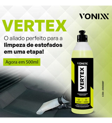 Kit Limpeza Automotiva Reboot + Vexus + Vertex 500ml