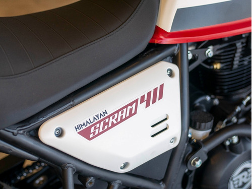 Imagen 19 de 25 de Royal Enfield Scram 411 White Flame Reserva La Tuya Ya!