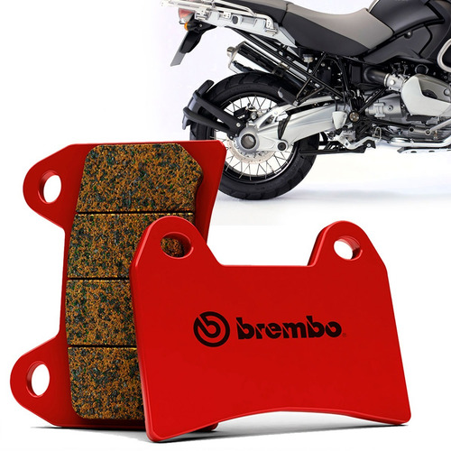 Pastilha Freio Traseira Bmw K 1200gs 2002 A 2013 Sinterizada