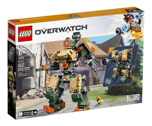 Lego Overwatch  Bastion 602 Peças - 75974