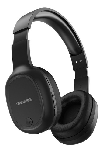 Fone De Ouvido Over-ear Bluetooth Telefunken Tf-h500bt Preto