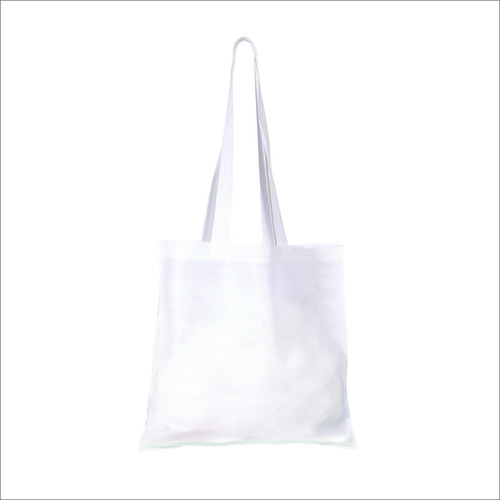 Kit 50 Unid Sacola Ecobag Em Tnt Reutilizável Medida 40x40cm Branco
