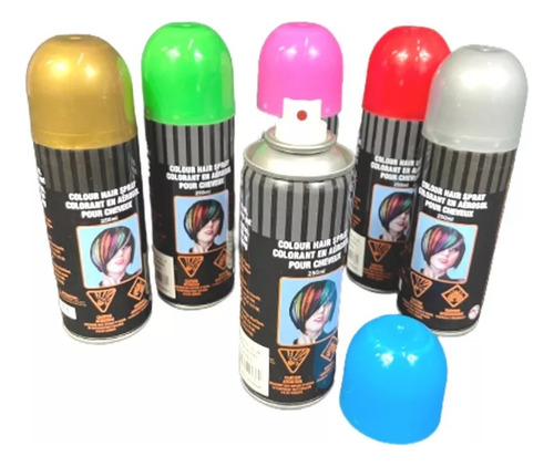 Pintura Para Pelo Cabello 250ml En Spray 