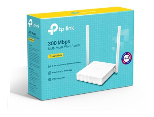 Router Inalambrico Tp-link Tl-wr844n 2 Antenas 300mbps Nuevo