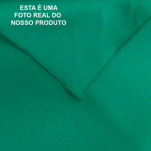 Imagem 5 de 8 de Tecido Chroma Key Fundo Verde Estudio 3x5 Lateral Overlock
