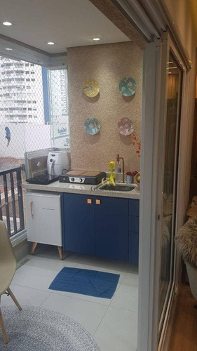 Imagem 11 de 14 de Apartamento Com 3 Dormitórios À Venda, 110 M² Por R$ 1.290.000,00 - Alphaville Empresarial - Barueri/sp - Ap0173