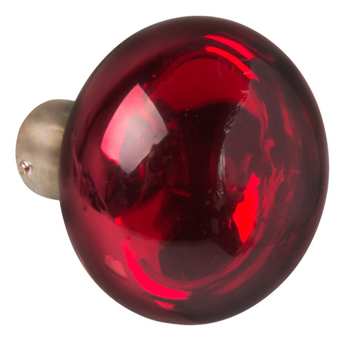 Foco Incandescente Rojo 12v 35w 1 Polos 1pz Tipo Ojo De Vena