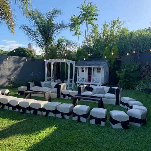 Alquiler Living,sillas,vajillas,carpas, Gasebos Zona Sur