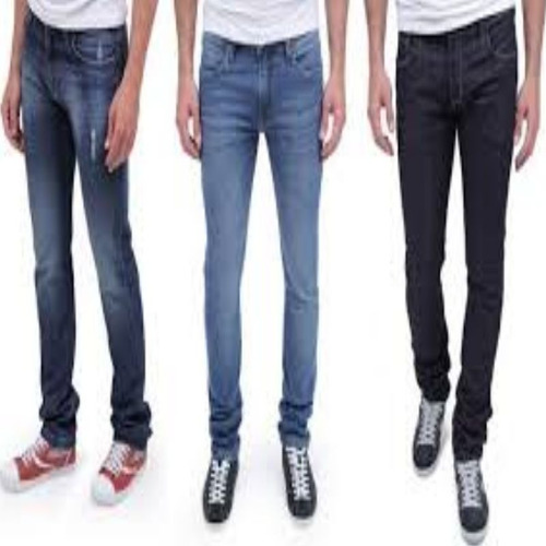 Imagem 6 de 9 de Calça Jeans Sarja Masculina Skinny Slim
