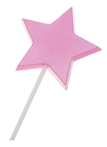 Molde De Silicone 108 - Pirulito De Cristal Estrela 6,5 Cm