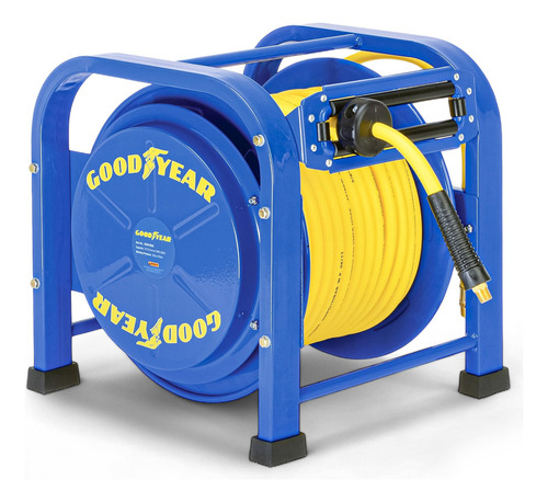 Carrete Retráctil Para Manguera De Aire 9 Mm X 30 M 300 Psi