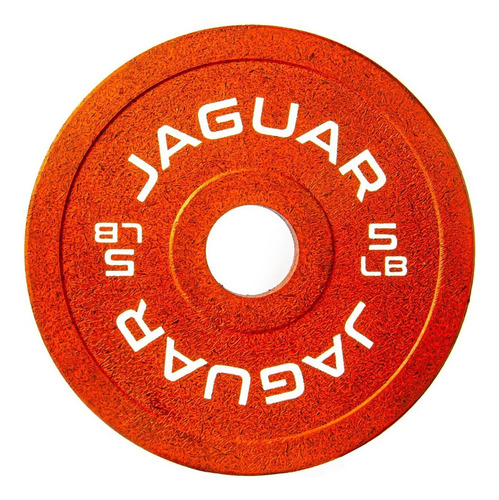 Bumpers Jaguar Par De Discos De Caucho 5 Lbs Crossfit Gym