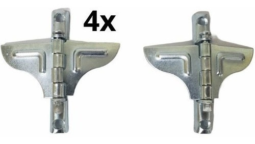 Kit 4x Par Borboleta P/ Janela Guilhotina  (8 Unidades)