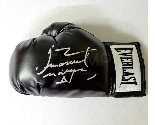 Guante Autografiado Juan Manuel Marquez Box Everlast Negro