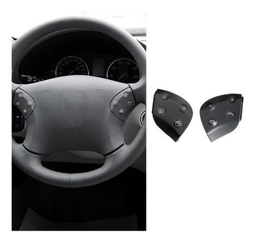 Botones De Control Del Interruptor Del Volante De Coche Para