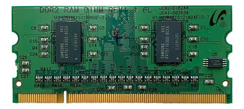 Memória Ram 512mb Pba-ram Dimm Ddr2 Impressora Samsung