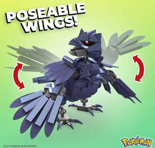 Corviknight 340pzas Pokemon Mega Construx Mattel