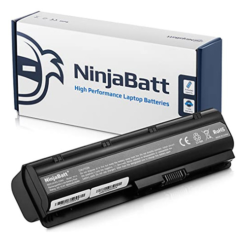 Ninjabatt Batería Para Portátil De 12 Celdas Para Hp *******