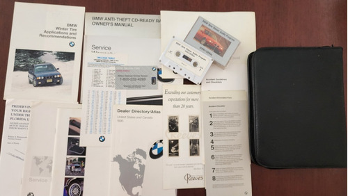 Estuche Manuales Originales Completos Bmw 325/325is 